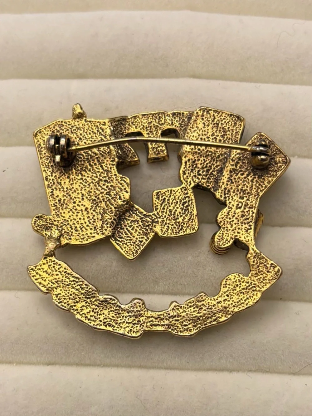Lady Luck Pin‎ Brooch Gold Tone Casino Dice Slots Cards Fashion Jewelry Unisex